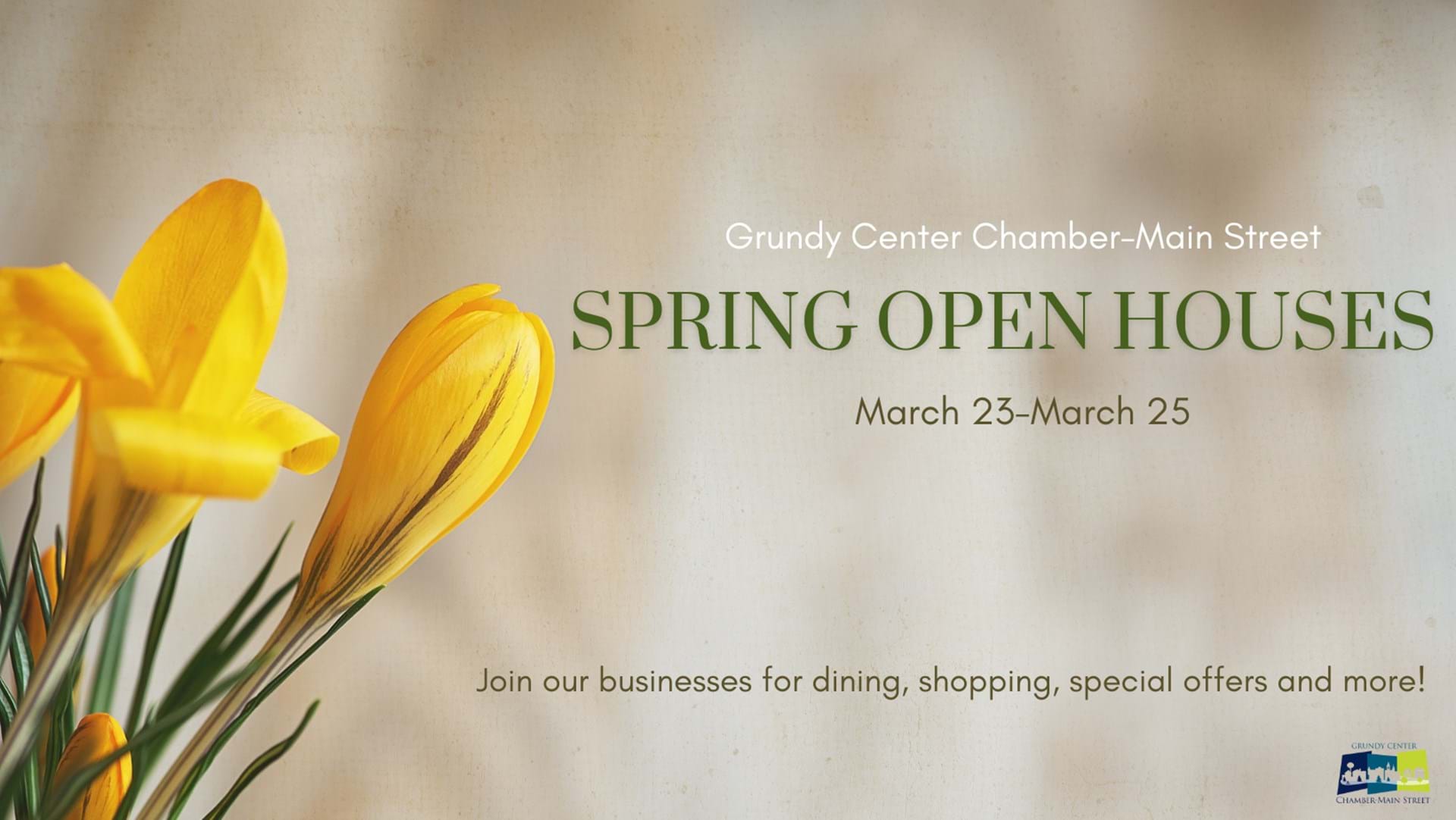 Spring Open Houses in Grundy Center